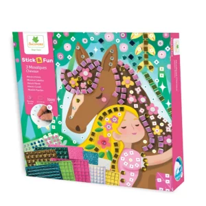 Stick & Fun - Mozaïek - Paarden - 5+