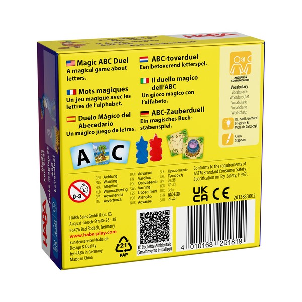 Magic ABC Duel - Supermini spel - Play + Learn - 6+ COPY